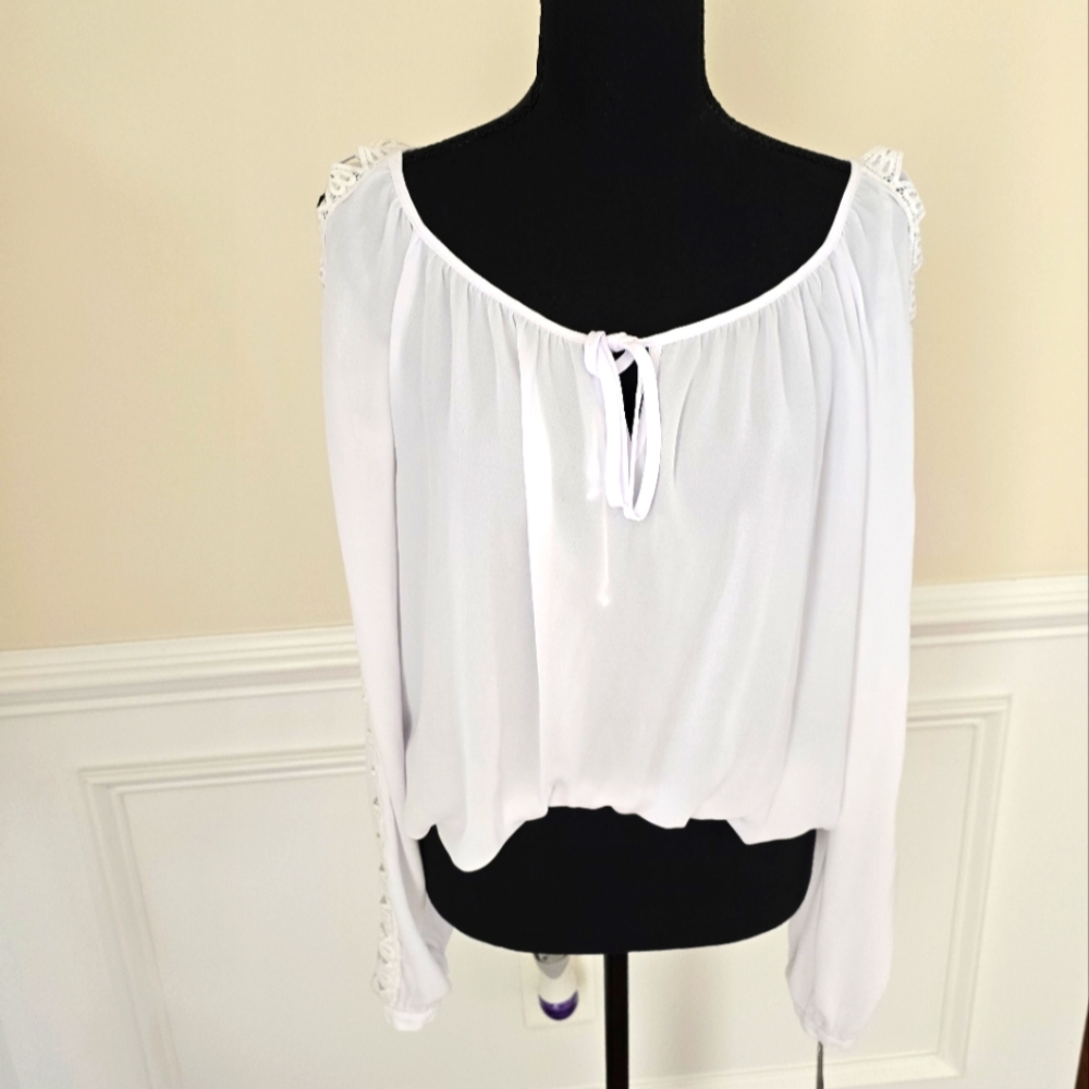 New - XOXO White Top